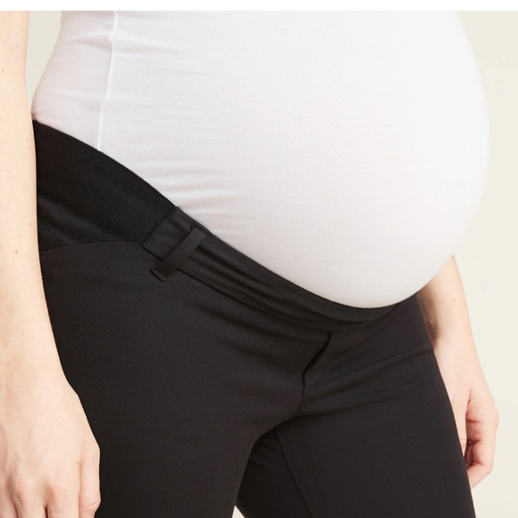 Old Navy Maternity Side Panel Ankle Pants - Picture 2 of 3